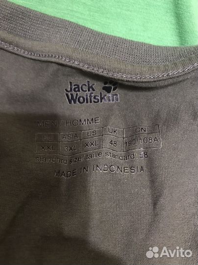 Jack wolfskin футболка