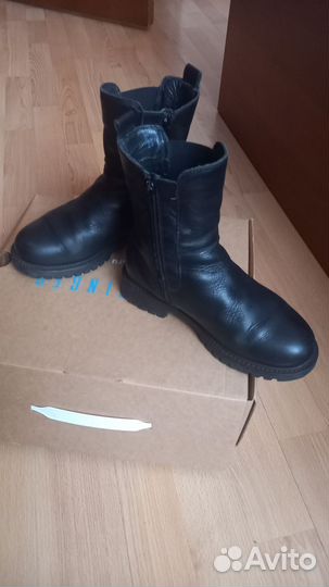 Ботинки демисезонные кожа ralf ringer 34