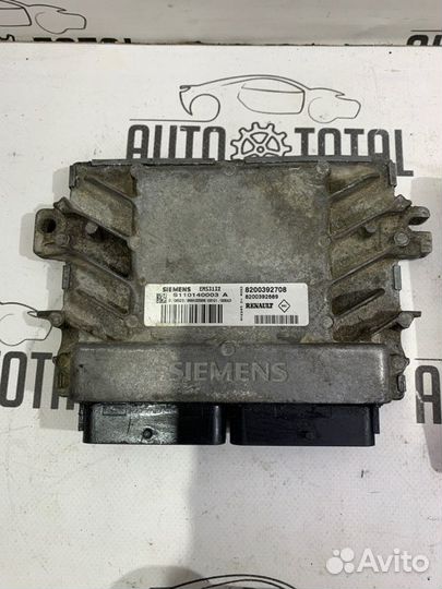 Блок управления двигателем комплект Renault Symbol