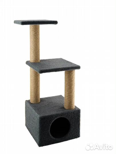 Кошачий домик с когтеточкой