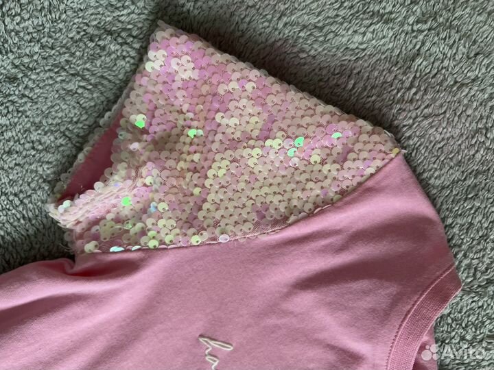 Джинсовка, спортивеый костюм девочку рост 134