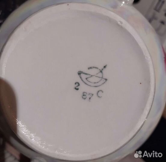 Чайник заварочный и сахарница