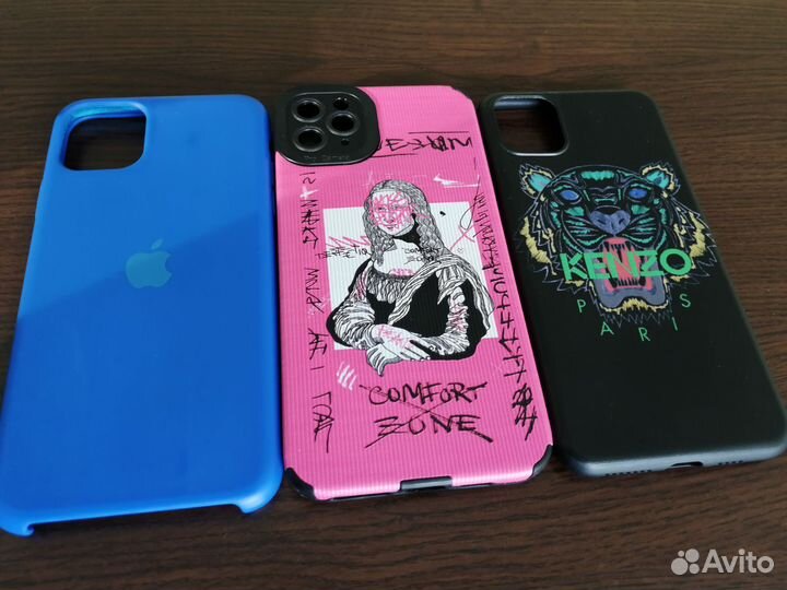 Чехлы iPhone 11 pro max (3шт)