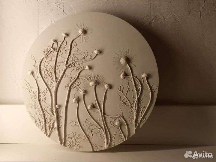 Барельеф из гипса