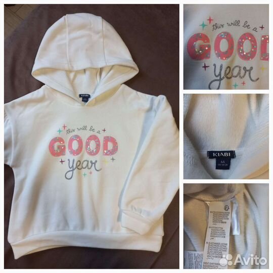 Пуловеры, лонгосливы для девочки 110 -116 Европа