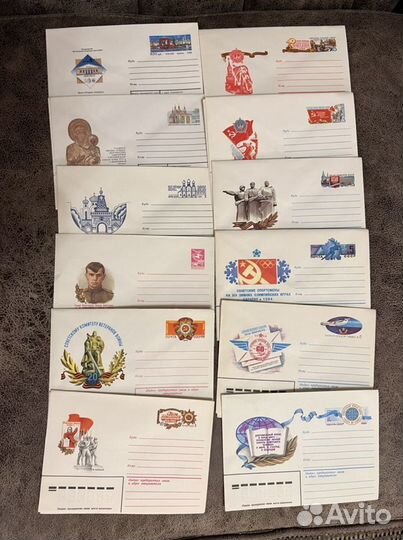 Коллекция старых конвертов. Лот - 4
