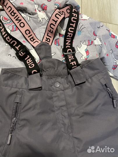 Демисезонный костюм для девочки 110 futurino