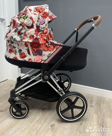 Коляска cybex priam III 2 в 1 Spring Blossom