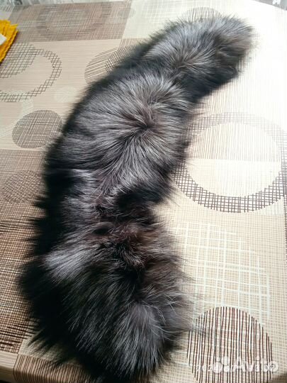 Воротник из чернобурой лисы