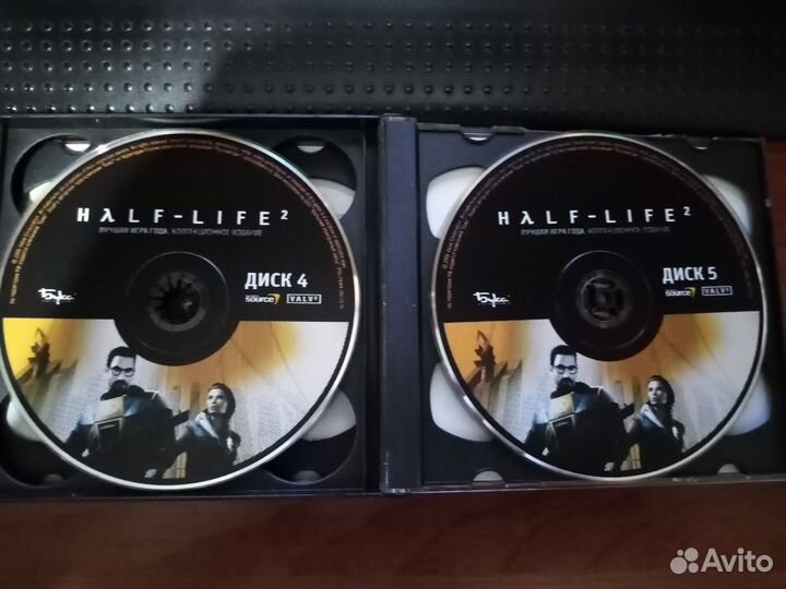 Half Life 2 коллекционное издание Бука 6 CD PC