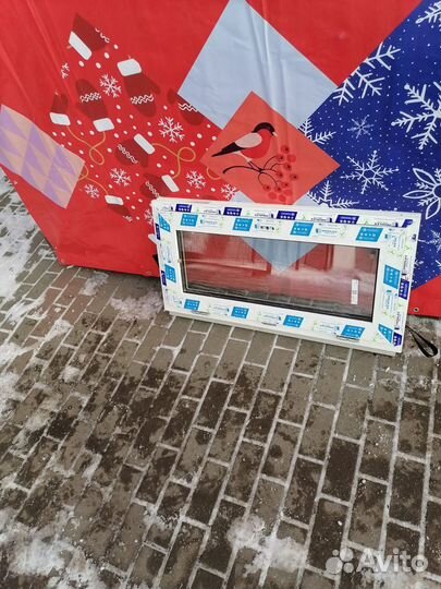 Окна 1300х600 мм пластиковые