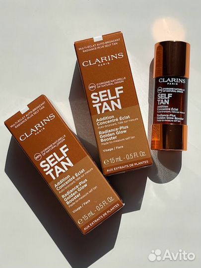 Clarins self TAN glow booster Концентрат 15мл