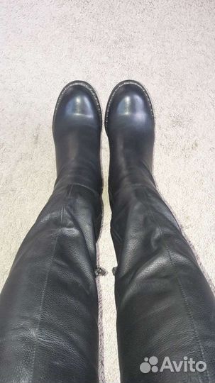 Сапоги кожаные еврозима