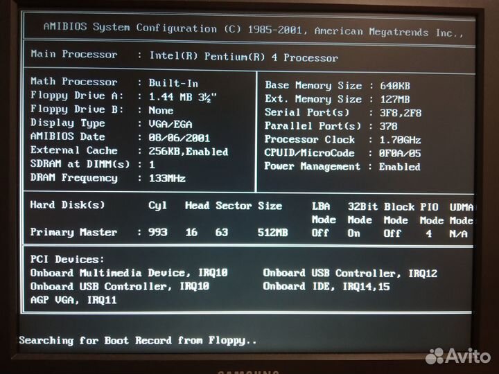 Материнская плата S423 MSI 845 Pro MS-6529
