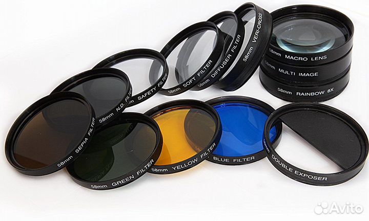 Светофильтры и макролинзы