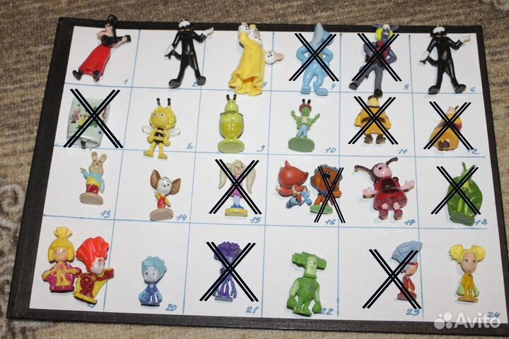 Игрушки из киндер-сюрприза, Ландрин, чупы, пр. - 1