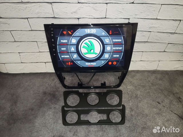 Магнитола Skoda Yeti на андроид IPS экран
