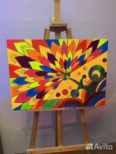 Интерьерная картина на холсте