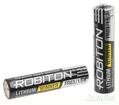 Батарейка robiton Lithium Winner FR03/AAA