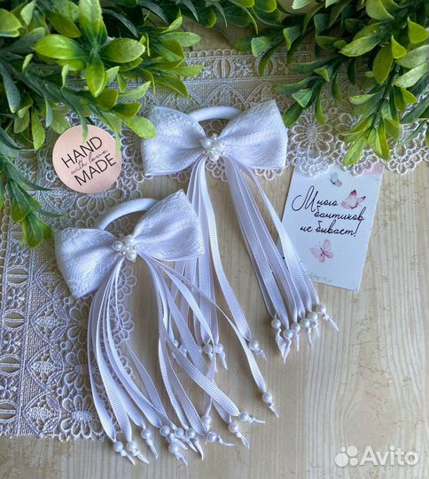Бантики ручной работы
