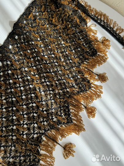 Платки с бисером для восточных танцев