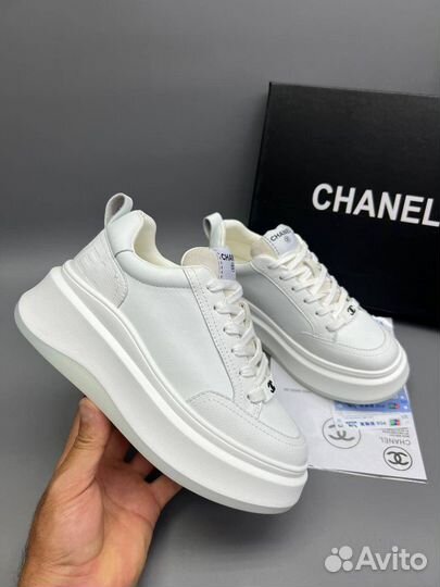 Кеды Chanel На Платформе Размеры 36-40