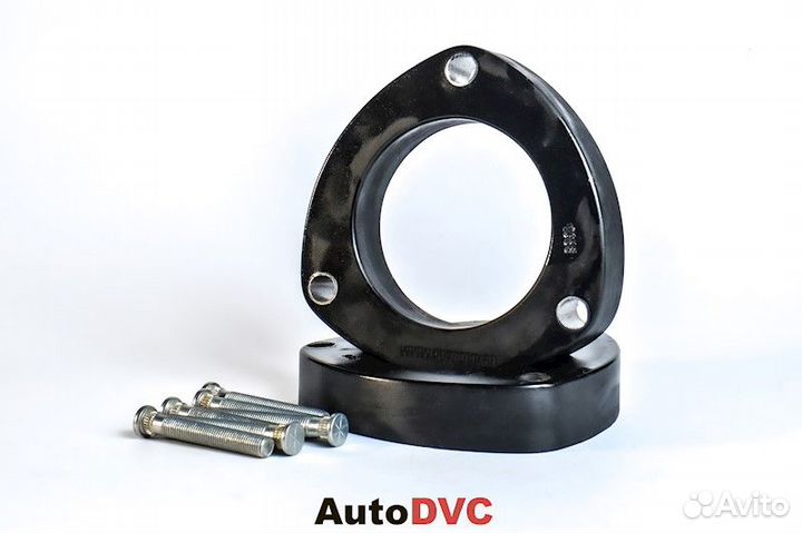 Проставки клиренса 30мм Santa Fe IV 2018-нв Перед