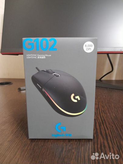 Игровая мышь logitech g102