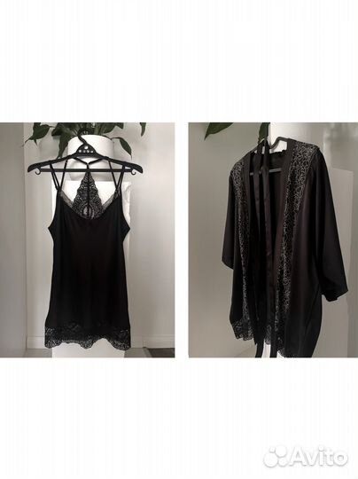 Шелковый комплект белья