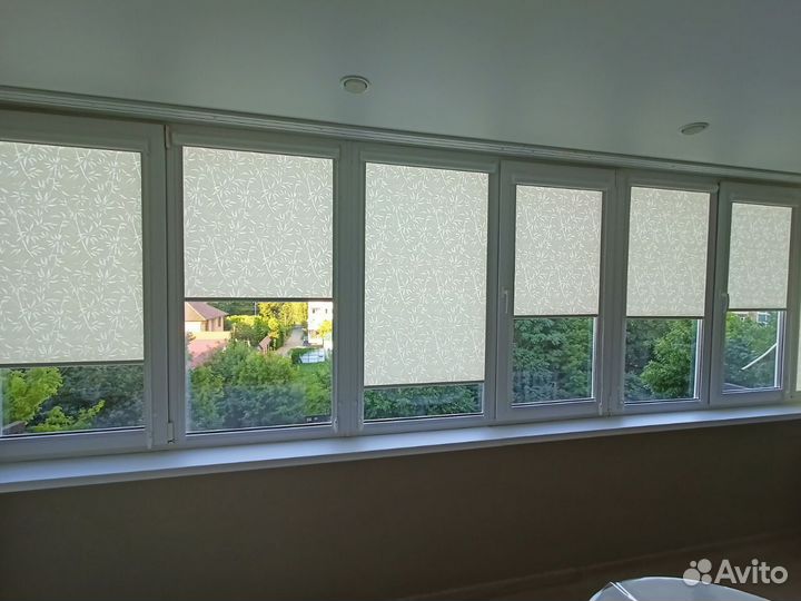 Рулонные шторы от производителя. Замер и установка