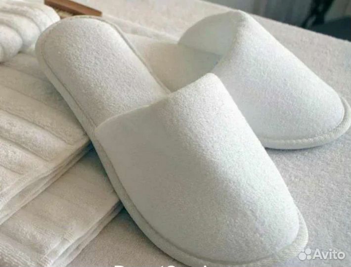 Тапочки одноразовые махровые