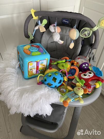 Стульчик для кормления chicco polly magic relax