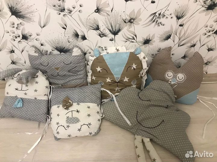 Бортики в кроватку