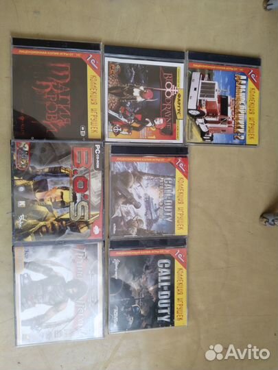 Диски с играми на пк