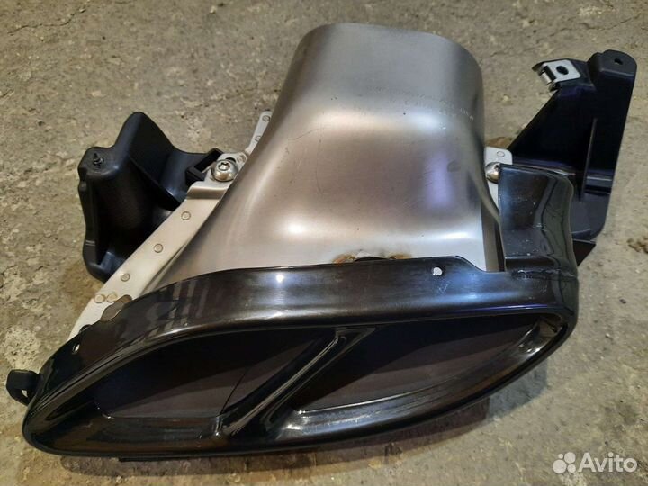 Насадки глушителя с креп. на Mercedes w166, w292