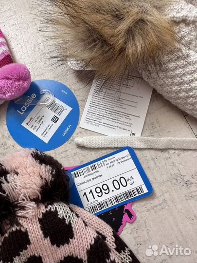 Шапка новая демисезон lassie baby go зимняя