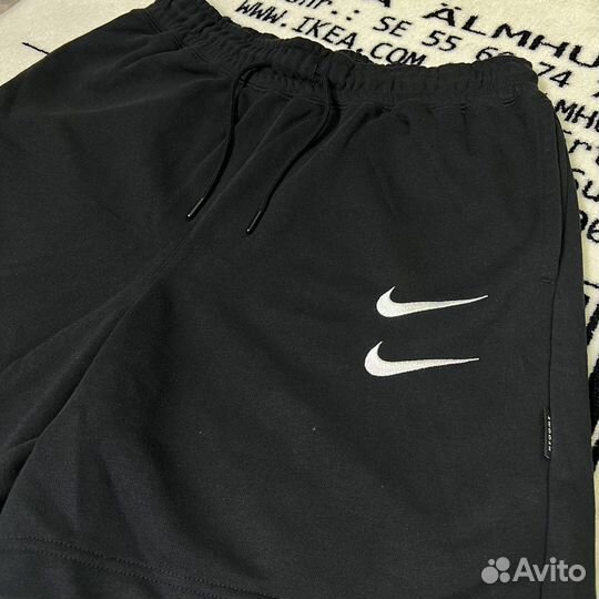Шорты Nike Double Swoosh Black