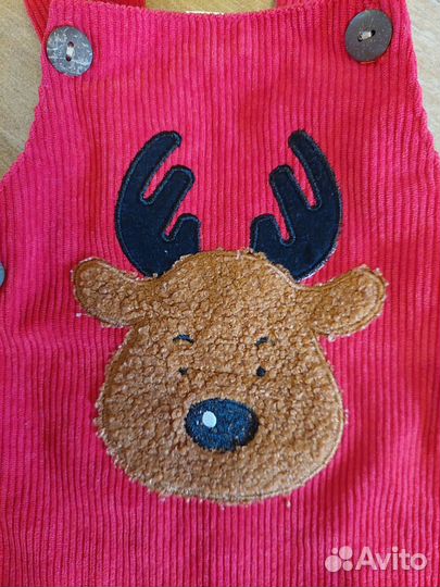 Новогодний костюм для девочки 62-68