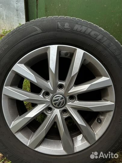 Колеса в сборе r16 летние skoda wv
