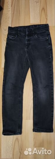 Серые джинсы 110-116