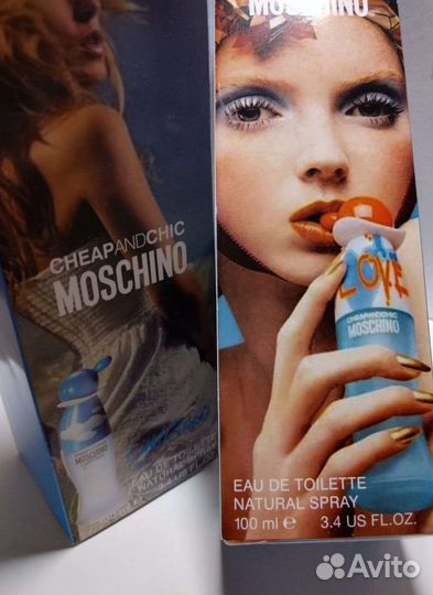 Туалетная вода женская Moschino. Новая