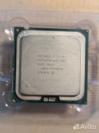 Процессор intel dual-core e2140