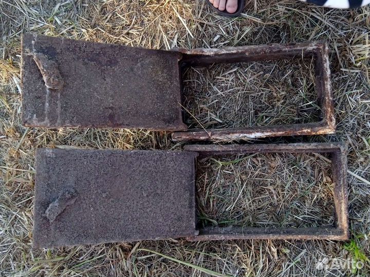 Дверца для печки бу 3 шт