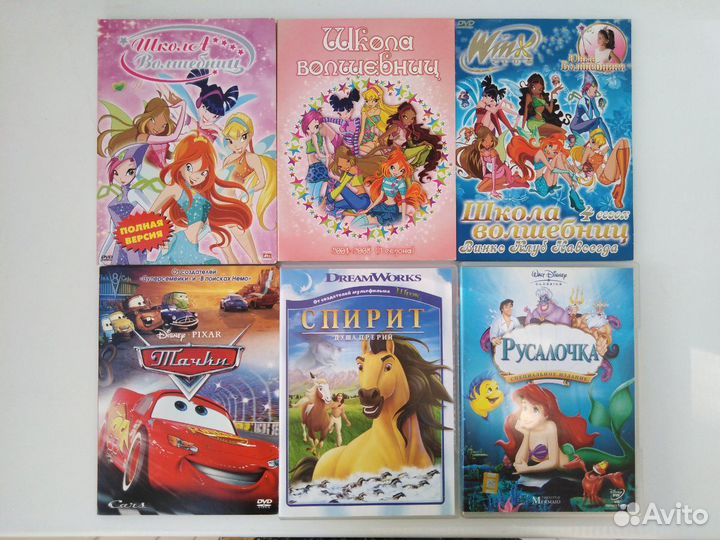 Мультфильмы Winx, Disney, Pixar, DreamWorks