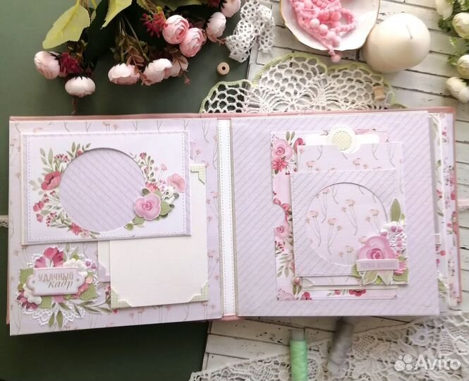 Альбом ручной работы для девочки