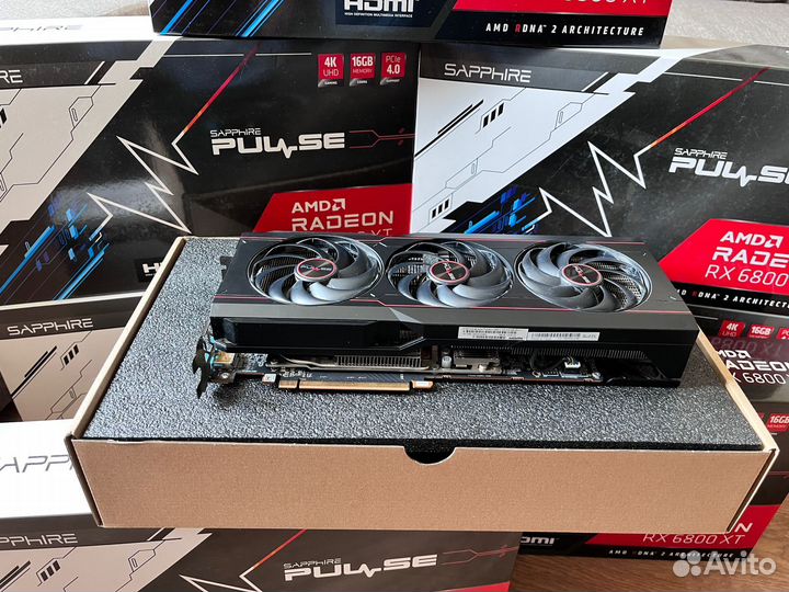 Sapphire pulse Radeon RX 6800 XT 16GB 5шт