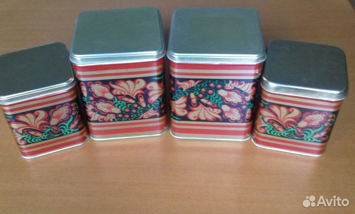 Банки для сыпучих продуктов. СССР