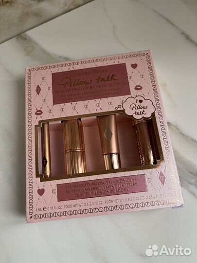 Charlotte tilbury pillow talk набор