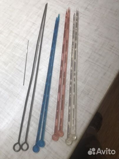 Спицы для вязания, пяльца