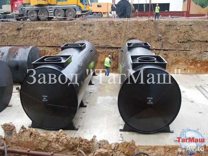 Резервуары, емкости, бочки 25 м3, 50 м3, 100 м3